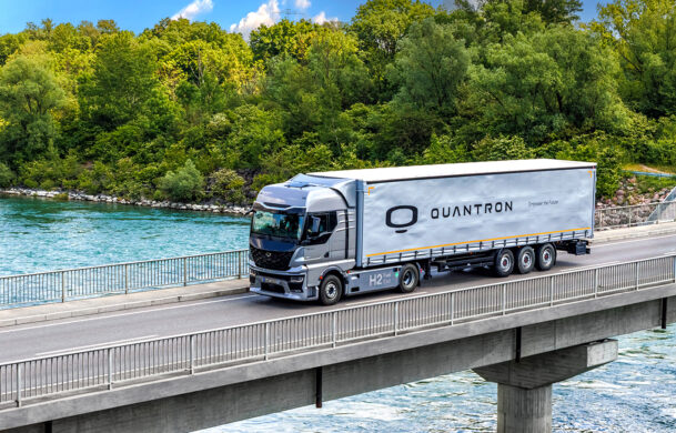 Hydrogen-electric heavy-duty truck QUANTRON QHM FCEV AERO_Low res